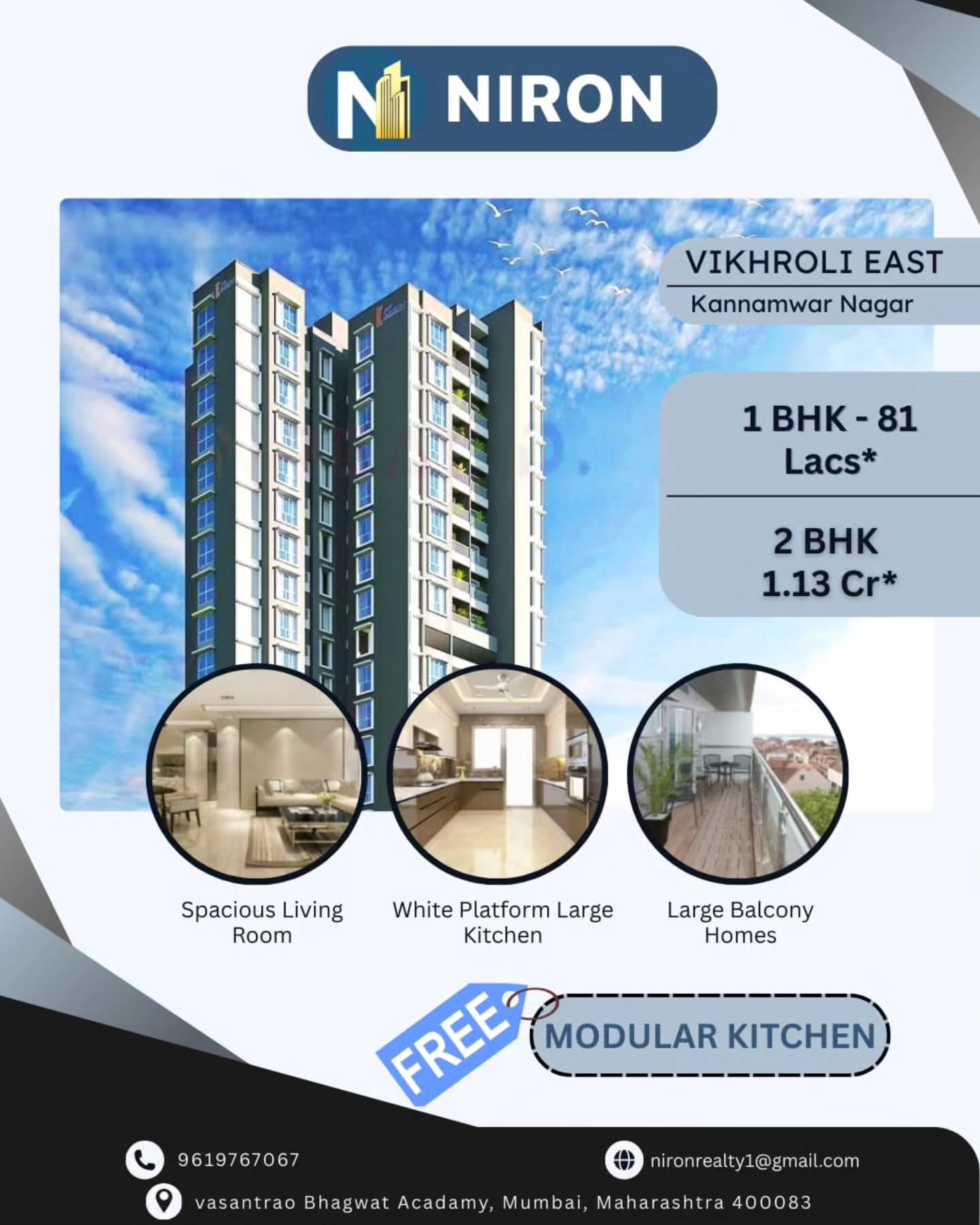 Niron Realty Real Estate Marketing Design India